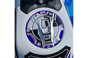 RESIN BIKE Motorcycle 3D Stickers Compatible with BMW R 1250 GS 2021-2024. Tank Cap Protection from Bumps and Scratches. Resin Stickers - Made in Italy (Rallye)