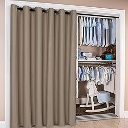 Hiasan Room Divider Blackout Curtains,Extra Wide