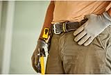 STANLEY Leather Tool Belt STST1-80119 Dark Brown Adjustable Roller Buckle 30-46 view 6