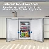 Igenix IG355X Freestanding Under Counter Freezer 91 Litre 55 cm Inox view 7