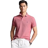 Polo Ralph Lauren Mens Custom Slim Fit Mesh Polo Shirt