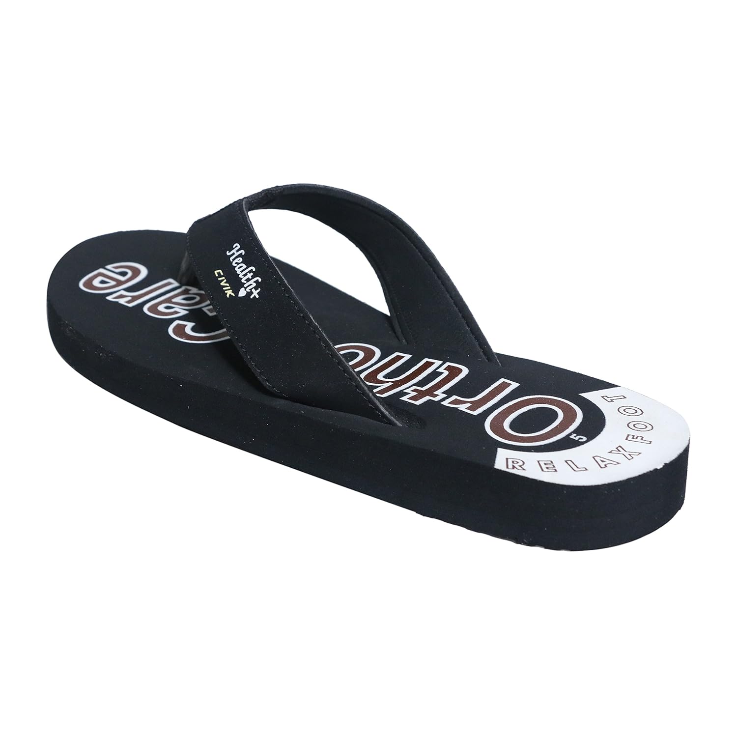 magic tree health+civik women's velvet basic flip-flop and house slippers-302