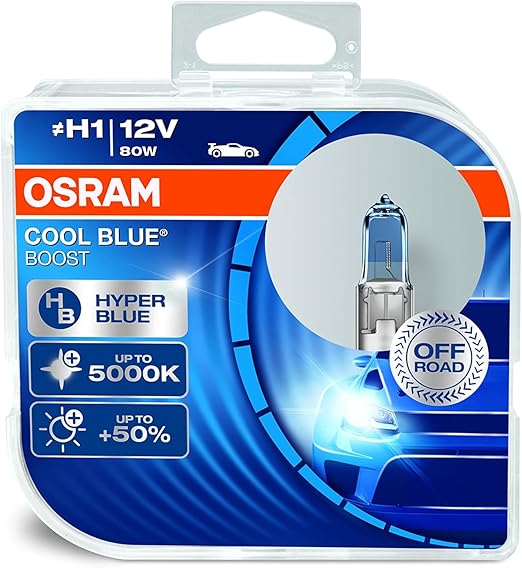 OSRAM h1 Cool Blue Intense 12v 55w ALOGENA FARO LAMPADINA INCANDESCENZA