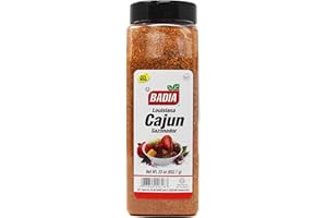 Badia Louisiana Cajun Seasoning, 23 oz – Bold & Spicy Creole Blend for Meats, Seafood, Vegetables & More