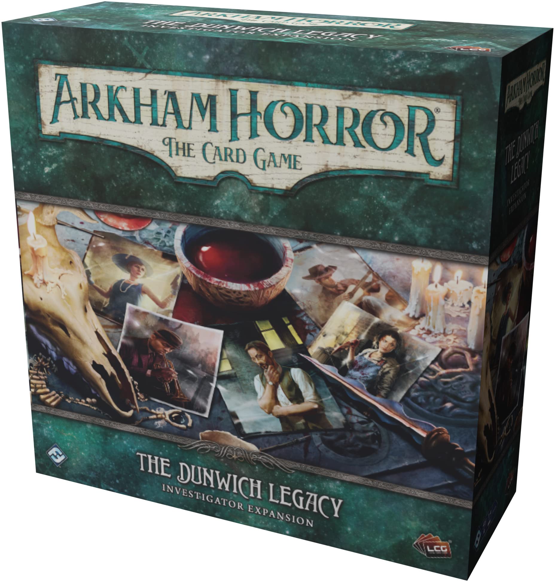 Fantasy Flight Games | Arkham Horror The Card Game: The Dunwich Legacy Investigator Expansion | Card Game | Ages 14+ | 1-2 Players | 60-120 Minutes Playing Time