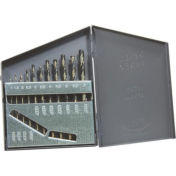 Bosch HSSR Metal Drill Bit Set, High Speed Steel, DIN 338