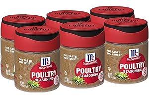 McCormick Poultry Seasoning, 0.65 oz (Pack of 6)