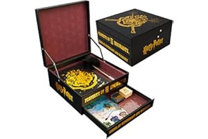 Harry Potter Scrapbook Kit for Kids DIY Journal Kit Art Supplies Stationery Arts and Crafts Supplies Stickers Stamps Notebook (Black/Burgundy)