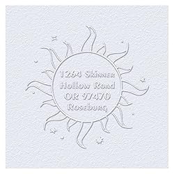 OFCCUSTOM Wedding Embosser Personalized Name Date