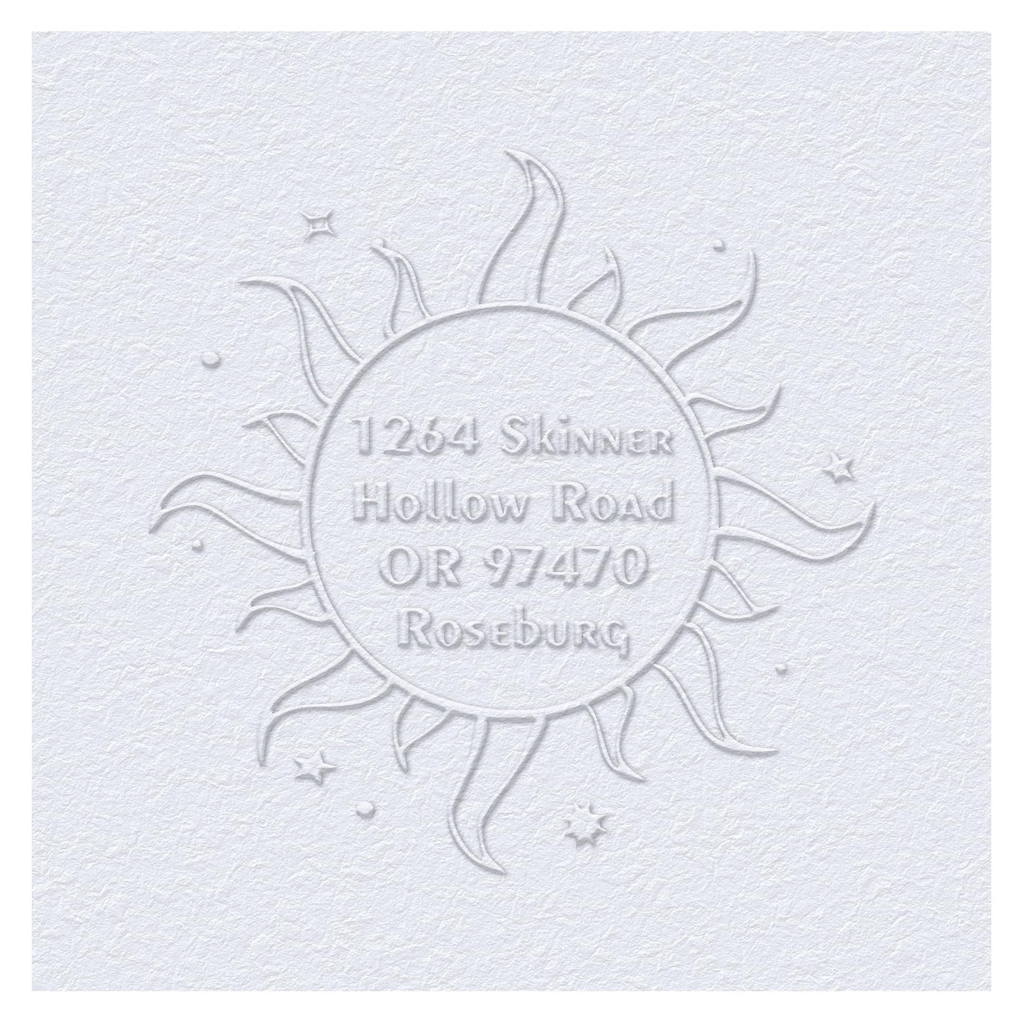 OFCCUSTOM Wedding Embosser Personalized Name Date