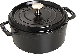 Staub Cocotte Round 18cm Black 40509-485 (1101825) by staub (stove)
