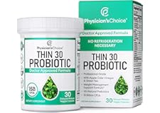 Physician's CHOICE Probiotics for Weight Management & Bloating- 6 Probiotic Strains - ACV - Green Tea & Cayenne - Supports Me