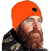 Klarny Outdoors Hunting Hat - Thermolite Warm Fleece Beanie | Premium High Performance Flexible Beanie for Men, Women, Kids