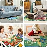 MOZOOSON Folding Puzzle Board 105x80cm for 2000 Piece Jigsaws & Trays view 6
