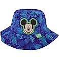 Disney Girls Toddler Sunhat, Mickey Mouse Kids Bucket Hat and Matching Boys Baseball Cap for Beach, Size 2-4
