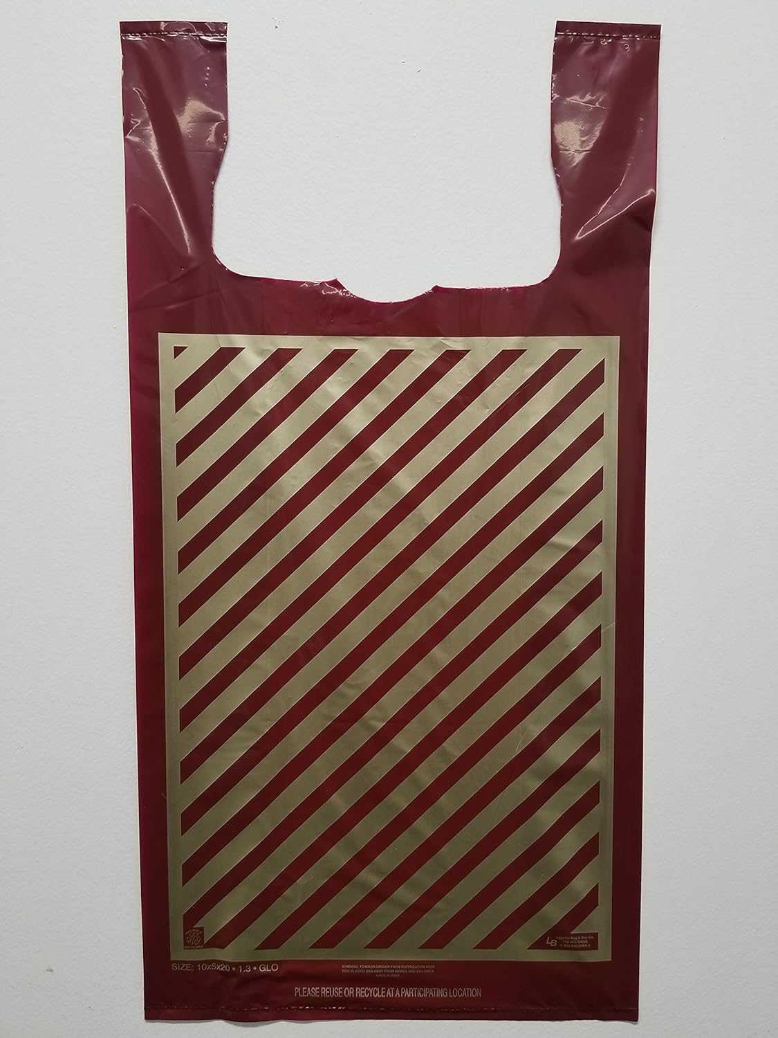 Plastic Shopping Bags, 2000, 4 Bottle Wine Liquor,EX HVY