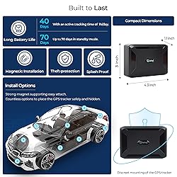 SALIND 11 4G GPS Tracker - Real-Time Tracker for
