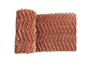 MCVOMV Copper Wool Mouse Blocker - Sturdy Pure Copper Mesh, 4" x 40"