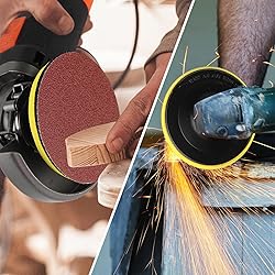 100PCS Angle Grinder Sanding Discs and 4 Inch Hook