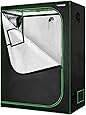 VIVOSUN 48"x24"x60" Mylar Hydroponic Grow Tent with Observation Window and Floor Tray for Indoor Plant Growing 2'x4'