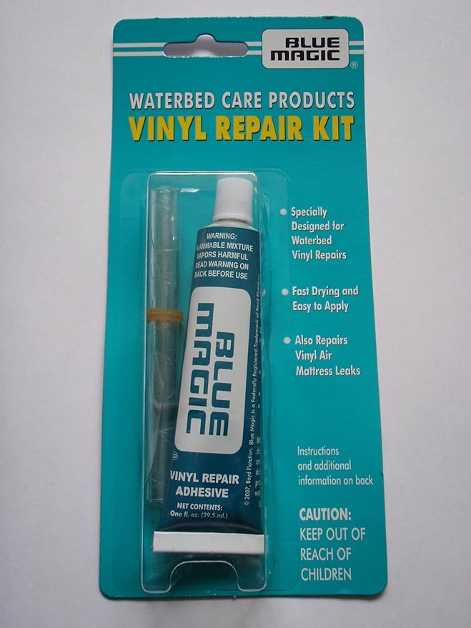 Blue Magic Large Waterbed Vinyl Repair Kit Amazon.co.uk Kitchen & Home
