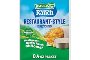 Hidden Valley Original Ranch Restaurant Style Dressing Recipe Mix, 0.4 Ounce (Package May Vary)