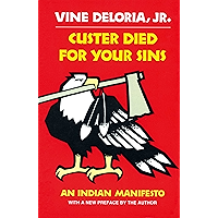 Custer Died For Your Sins book cover Custer Died For Your Sins book cover