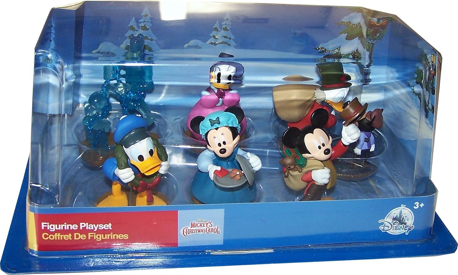 mickey's christmas carol figure play set