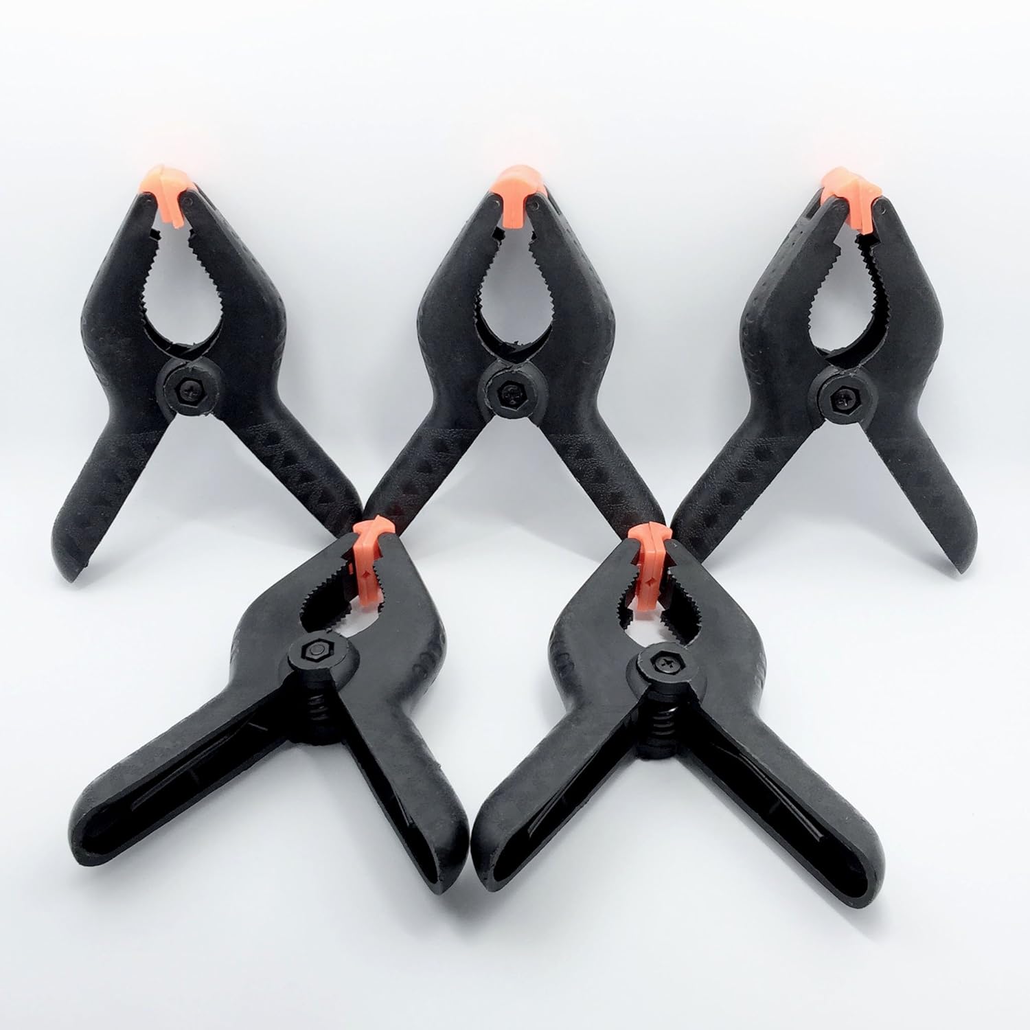 12 Pack Heavy Duty Spring Clamps 6 6 Plastic Muslin Clamps tillescenter