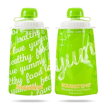 reusable puree food pouch