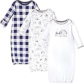 Touched by Nature Unisex Baby Organic Cotton Gowns