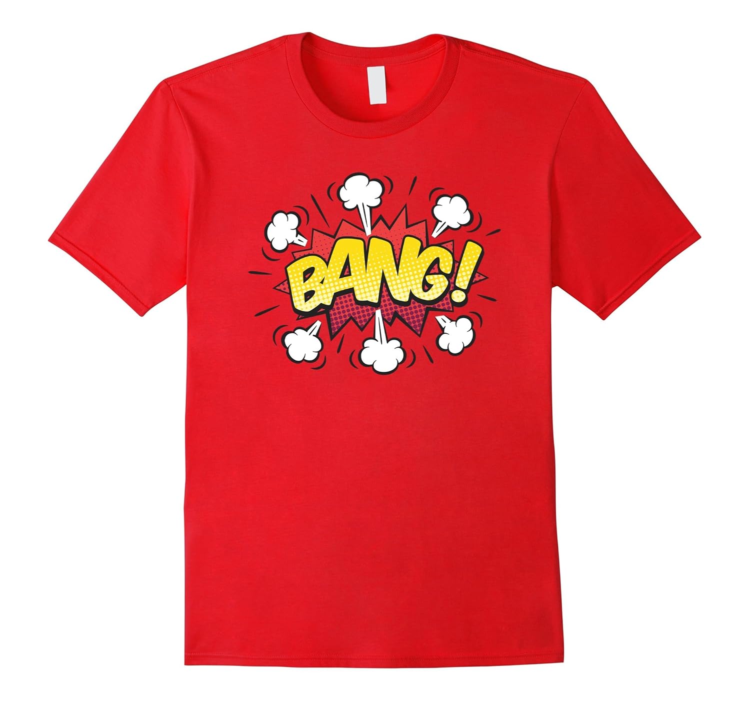 Retro Comic Halftone Bang Shirt-ANZ