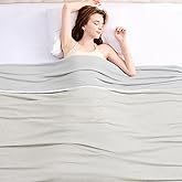 Topcee Cooling Blanket(90"x108"King Size) for Night Sweats Absorbs Heat to Keep Adults Cool on Warm Nights, Q-Max 0.5 Cooling Blankets for Hot Sleepers, Ultra-Cool Lightweight Blanket for Bed