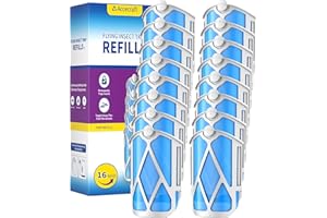 ACCECRAFT 16 Pack Refill Cartridges, 2025 Upgraded High-Stick Refills, Compatible with Indoor Light M364 & Max, Easy to Replace