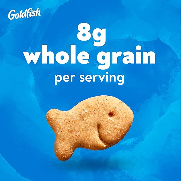 GOLDFISH GRAHAMS CINNAMON ROLL BAKED SNACK CRACKERS, 6.6 OZ BAG
