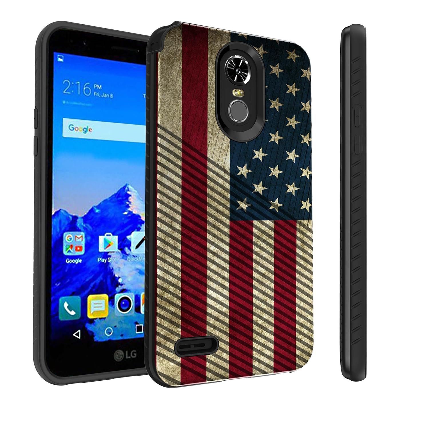 Best Lg Stylo 3 Skull Case And Screen Protector