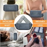 Jsdoin Hot Water Bottle with Plush Wrap Wearable Warm Bag view 7