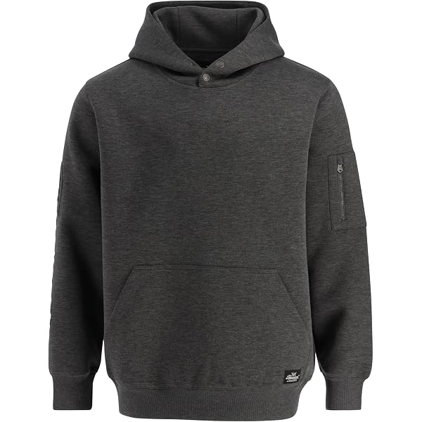 Thorogood Men’s Heavyweight Hoodie — Workwear Pullover With Embossed Logo & Hidden Phone Pocket