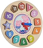 Peppa Pig Shape Sorter Clock Puzzle for 36 months