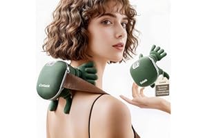 Neck Massager with Heat Cordless Hands Shoulder Masseur Dos Et Cou Epaule Hand Massage Unusual Gifts for Elderly Ladies Back 
