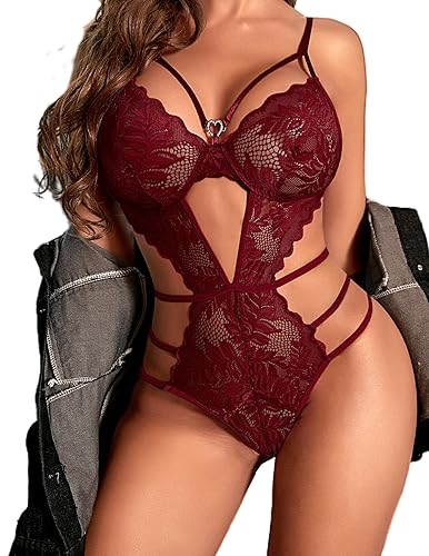 sexy revealing clothing Sexy Bodysuit Lingerie – Oh La La Cheri main image 1
