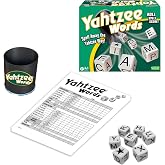 Winning Moves Yahtzee Words, Family Word Game Version of Yahtzee | with Dice Cup, 2 or More Players, Ages 8+