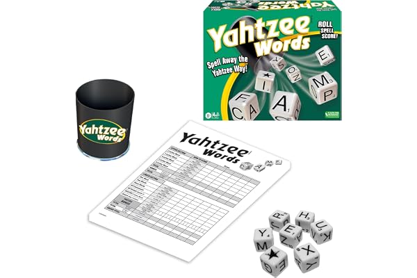 Winning Moves Games Yahtzee® Words Game | Ages 8+ | 2 or More Players (1252)
