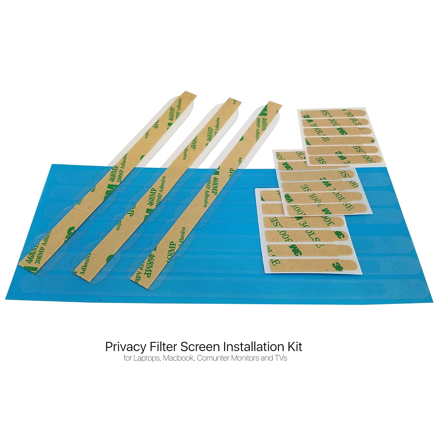 3M Privacy Screen Filter Adhesive Slide Mount tabs kit Amazon.in