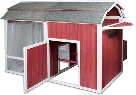 Amazon Com Precision Pet Old Red Barn Chicken Coop 52 67 By