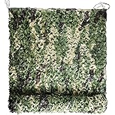 iunio Camo Netting Camouflage Netting, 10ft×10ft, 10x20ft, 20ft×20ft, Mesh Backing Oxford Fabric Camo Net Military Surplus, Hunting Blind for Deer Stand, Party Decorations, Photograph and Car Cover