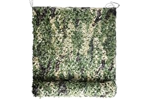 iunio Camo Netting Camouflage Netting, 10ft×10ft, 10x20ft, 20ft×20ft, Mesh Backing Oxford Fabric Camo Net Military Surplus, Hunting Blind for Deer Stand, Party Decorations, Photograph and Car Cover