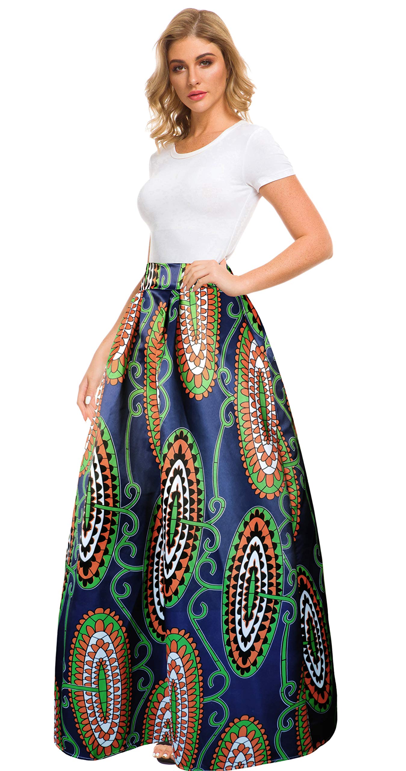 flared skirts with pockets