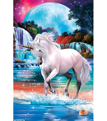 Amazon.com: Unicorn Head, Unicorn Art, Unicorn Art Print