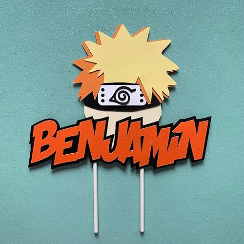 Amazon Com Anime Inspired Custom Name Cake Topper Anime Birthday Amazon Com Anime Inspired Custom Name Cake Topper Anime Birthday